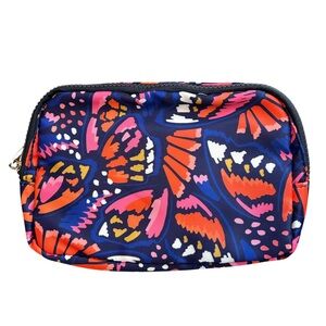 NWT Mary Square So Fly Crossbody Bag Butterfly Navy Orange Coral Belt‎ Bag